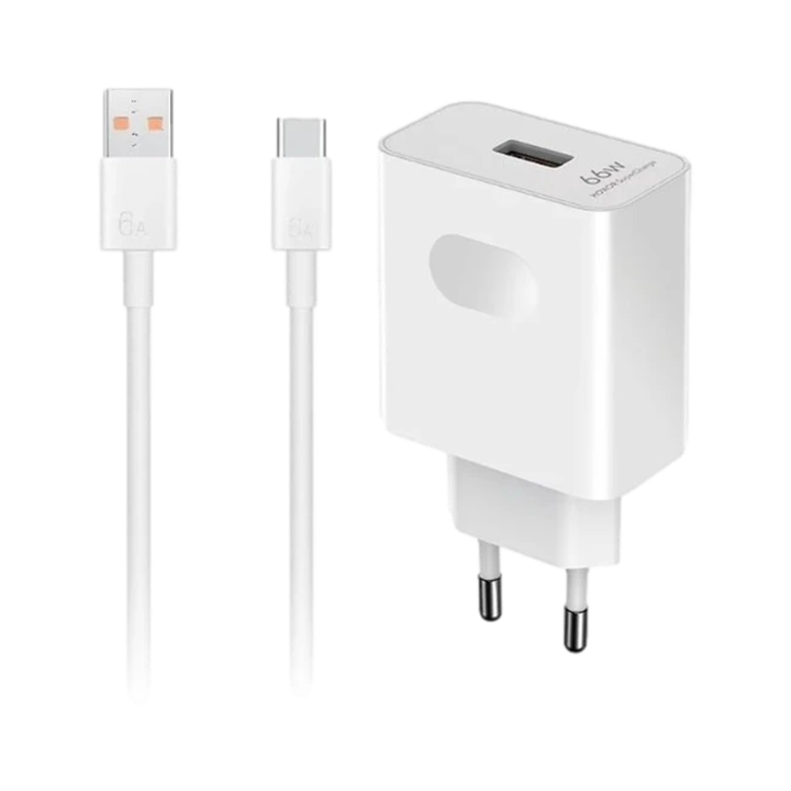 Honor SuperCharge -virta-adapteri 66 W, valkoinen