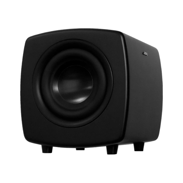Jamo Cube -subwoofer, musta
